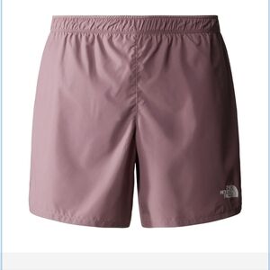 The North Face Limitless Run Shorts Fawn grey purple size medium
